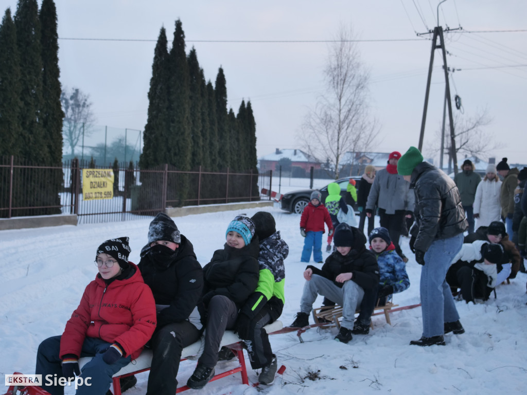Kulig na Osiedlu nr 1 w Sierpcu