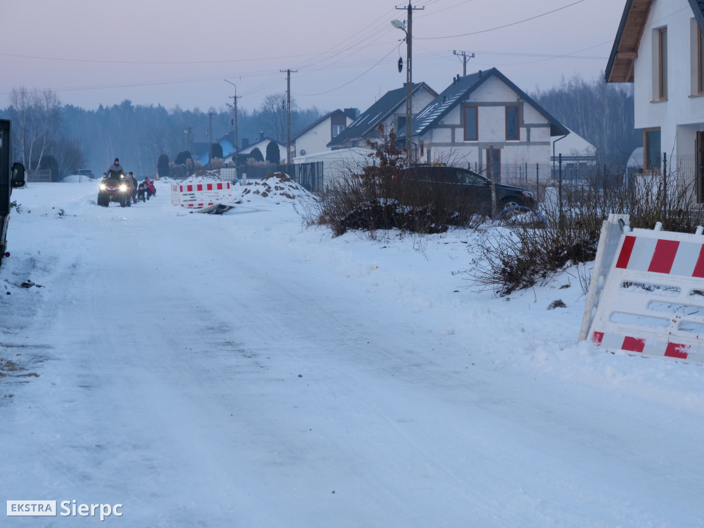 Kulig na Osiedlu nr 1 w Sierpcu