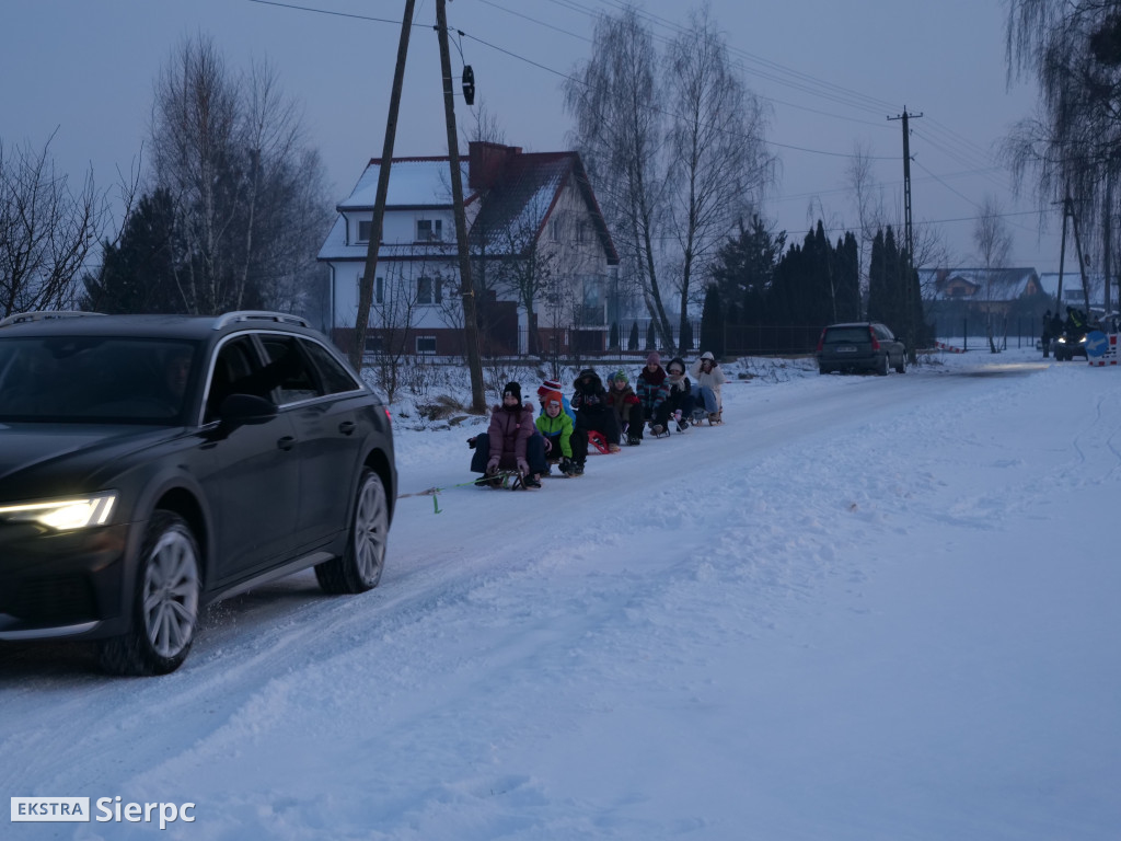 Kulig na Osiedlu nr 1 w Sierpcu