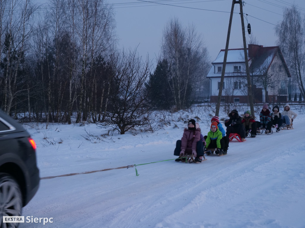 Kulig na Osiedlu nr 1 w Sierpcu