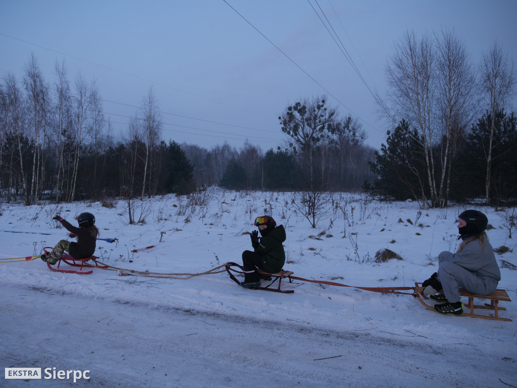 Kulig na Osiedlu nr 1 w Sierpcu