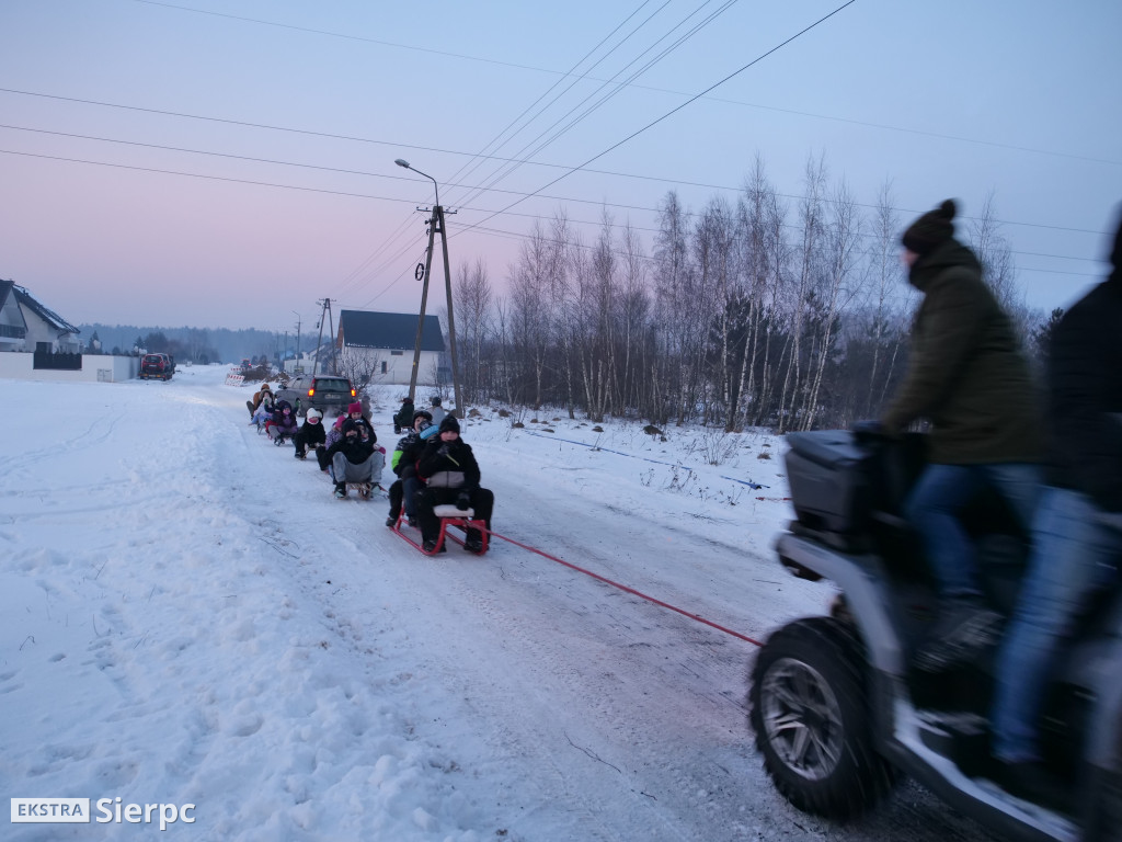 Kulig na Osiedlu nr 1 w Sierpcu