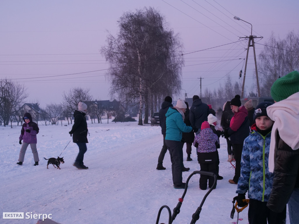 Kulig na Osiedlu nr 1 w Sierpcu