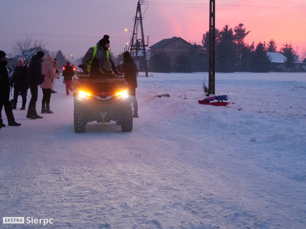Kulig na Osiedlu nr 1 w Sierpcu