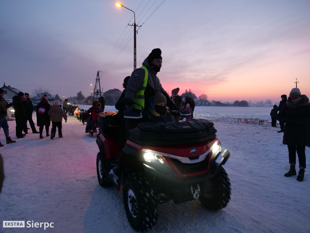 Kulig na Osiedlu nr 1 w Sierpcu