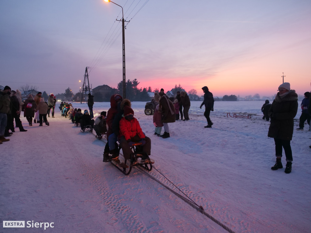 Kulig na Osiedlu nr 1 w Sierpcu