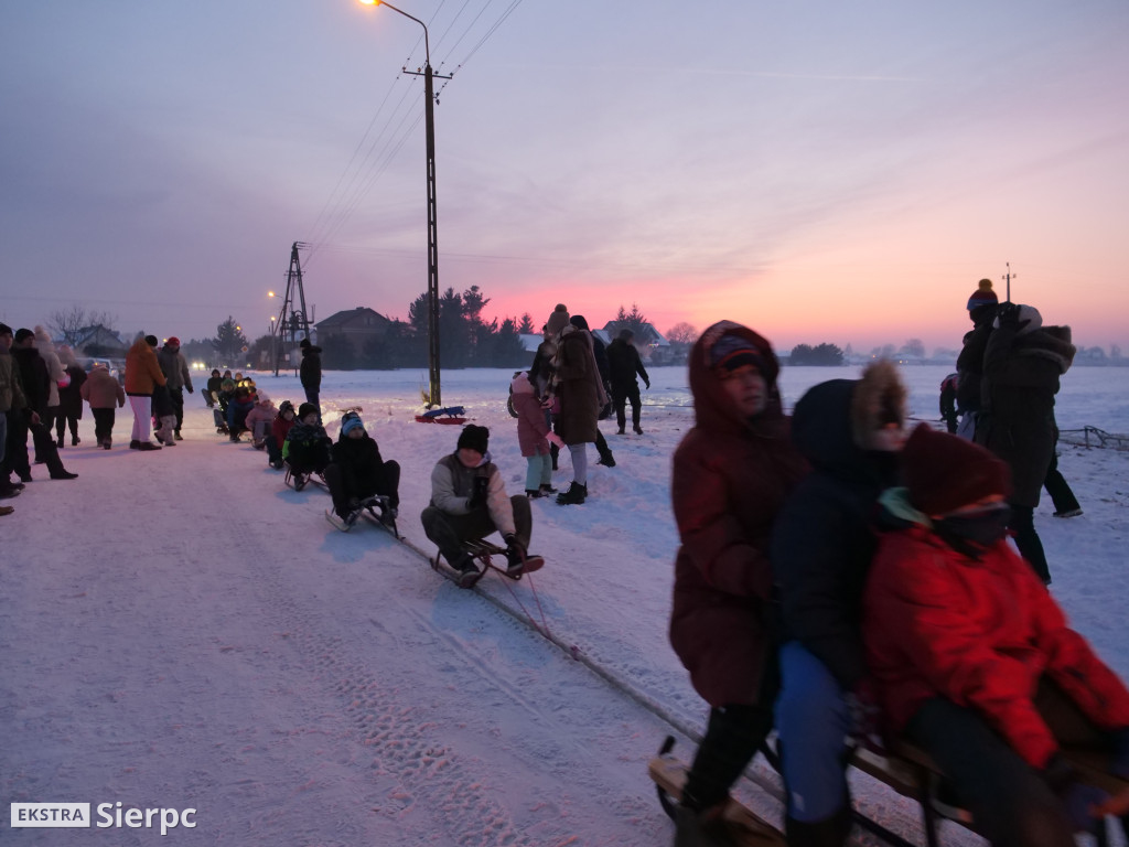 Kulig na Osiedlu nr 1 w Sierpcu