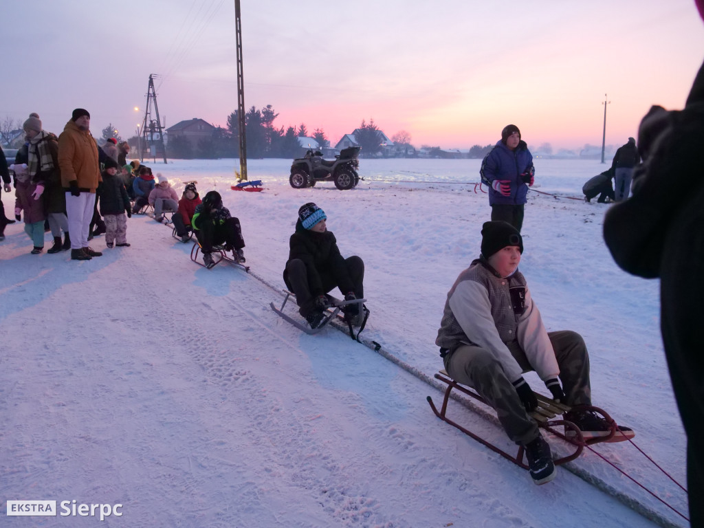 Kulig na Osiedlu nr 1 w Sierpcu