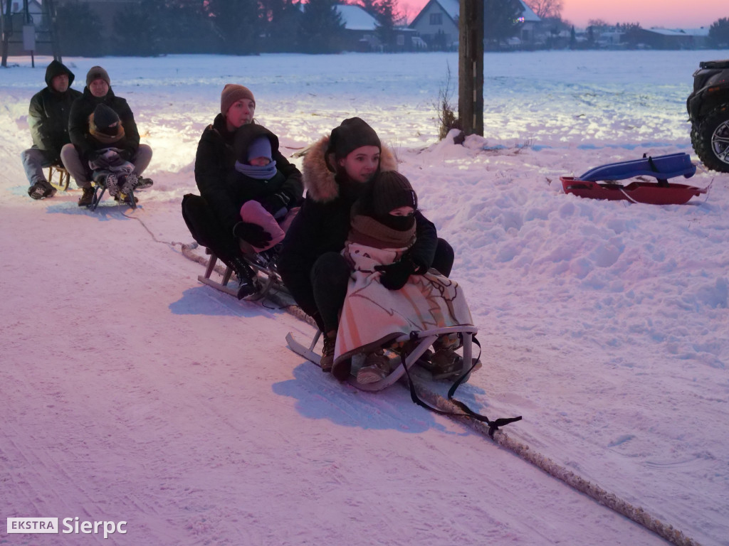 Kulig na Osiedlu nr 1 w Sierpcu