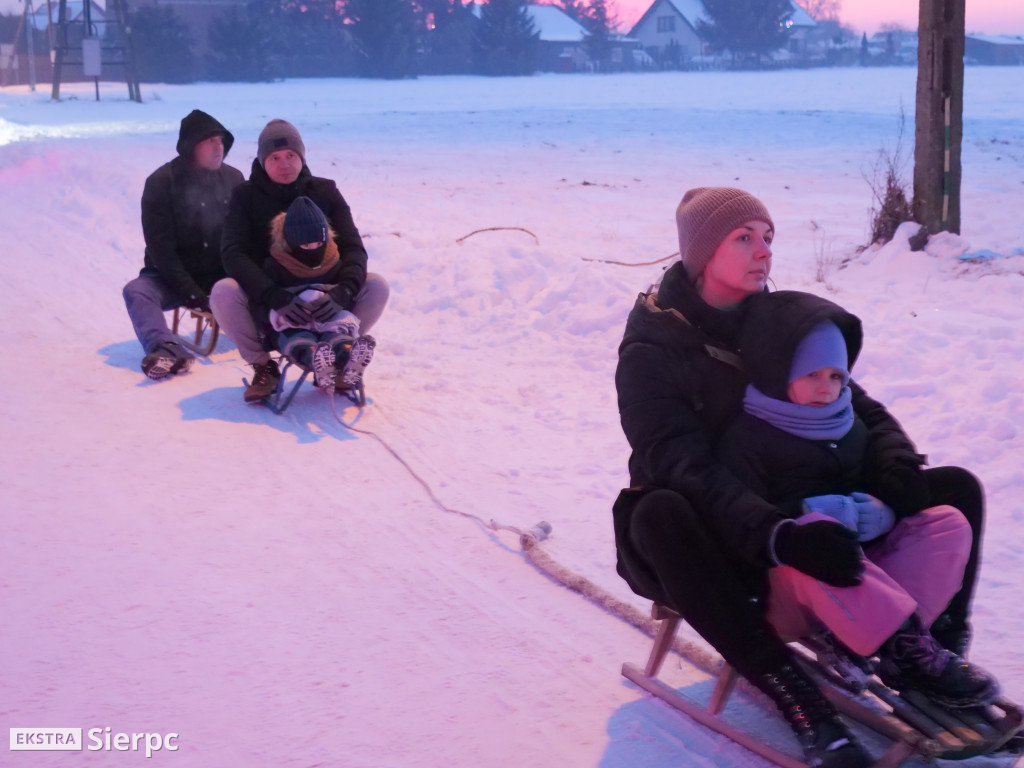 Kulig na Osiedlu nr 1 w Sierpcu