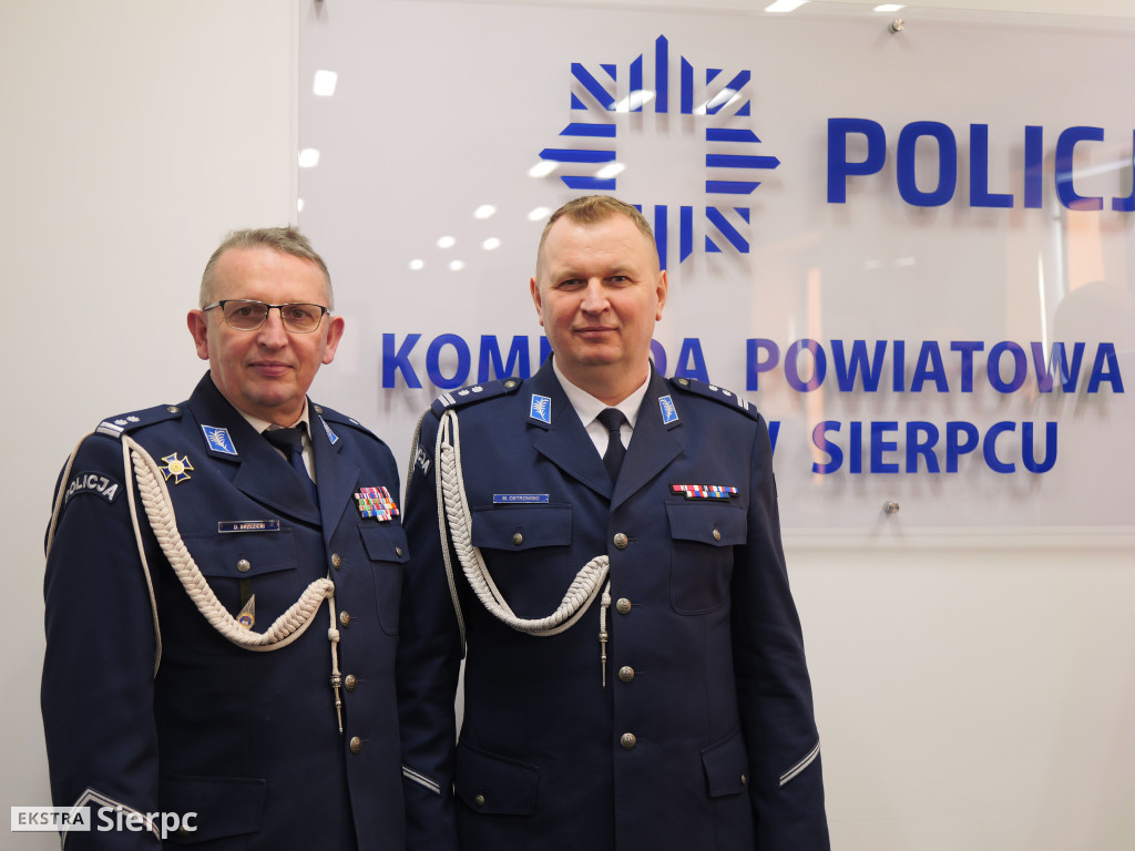 Zmiana na stanowisku komendata powiatowego policji