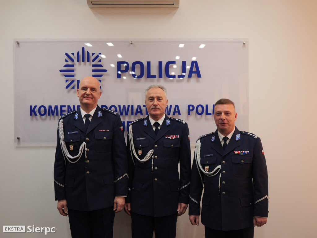 Zmiana na stanowisku komendata powiatowego policji