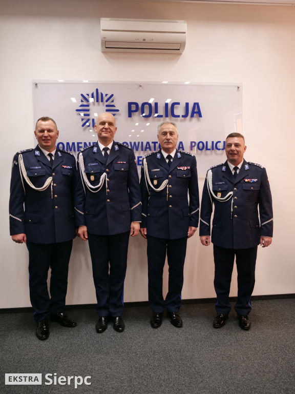 Zmiana na stanowisku komendata powiatowego policji