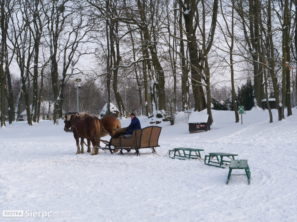 Zima w skansenie