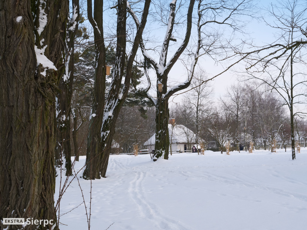 Zima w skansenie