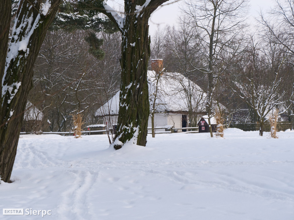 Zima w skansenie