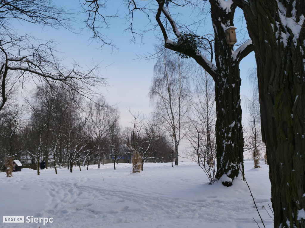 Zima w skansenie
