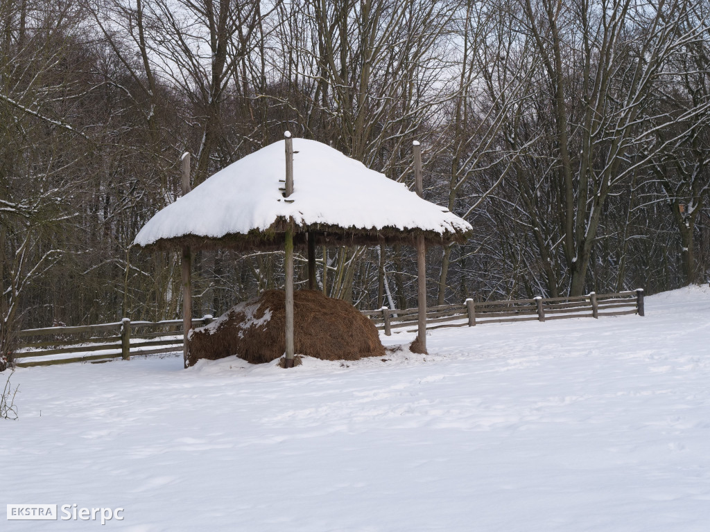 Zima w skansenie