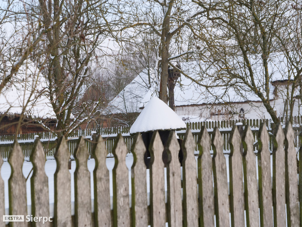 Zima w skansenie