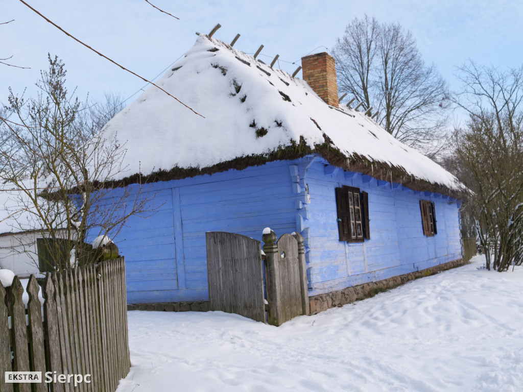 Zima w skansenie