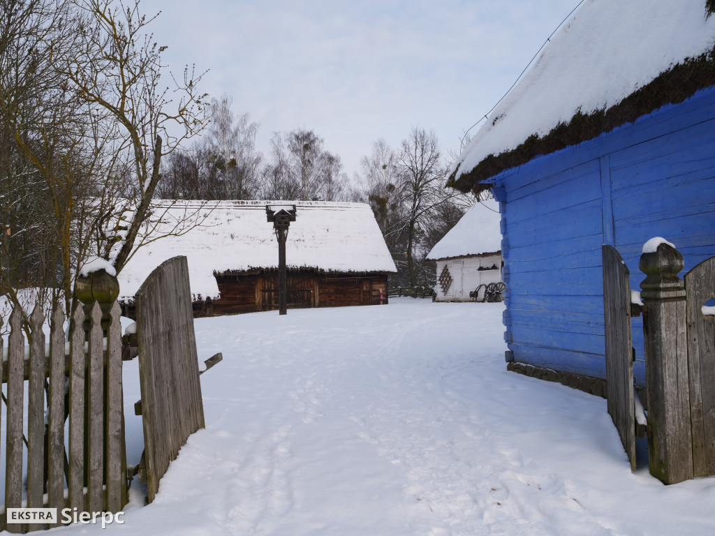 Zima w skansenie