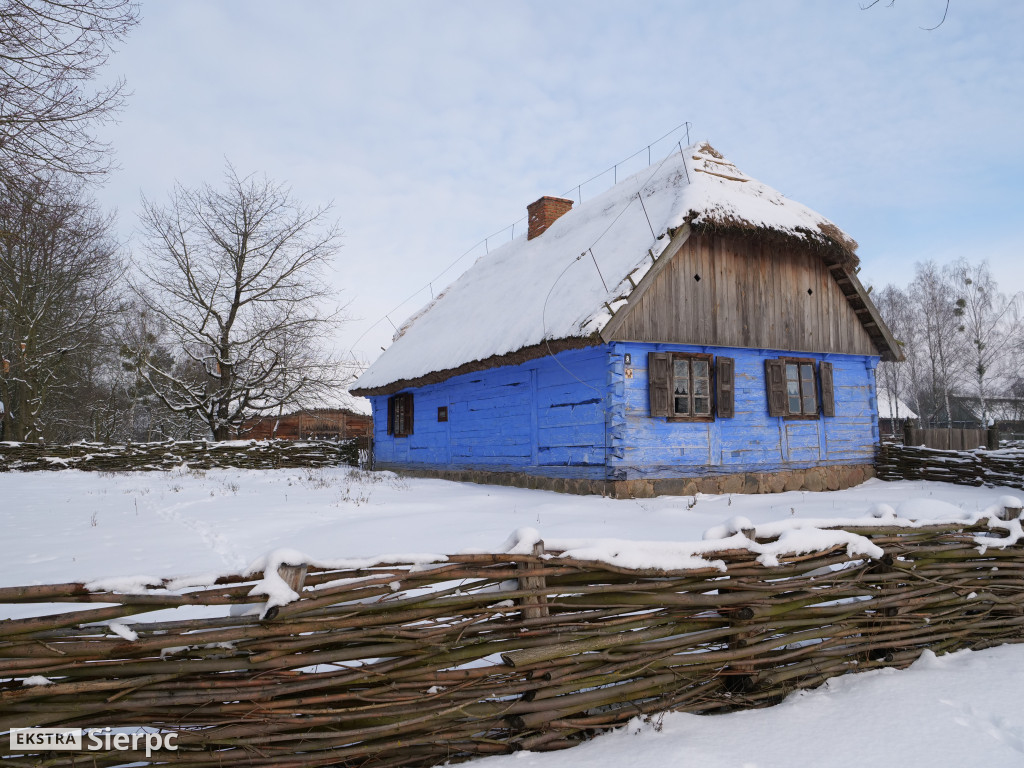 Zima w skansenie