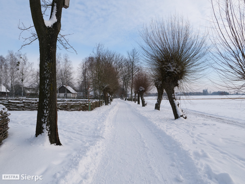 Zima w skansenie
