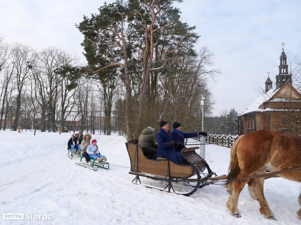 Zima w skansenie