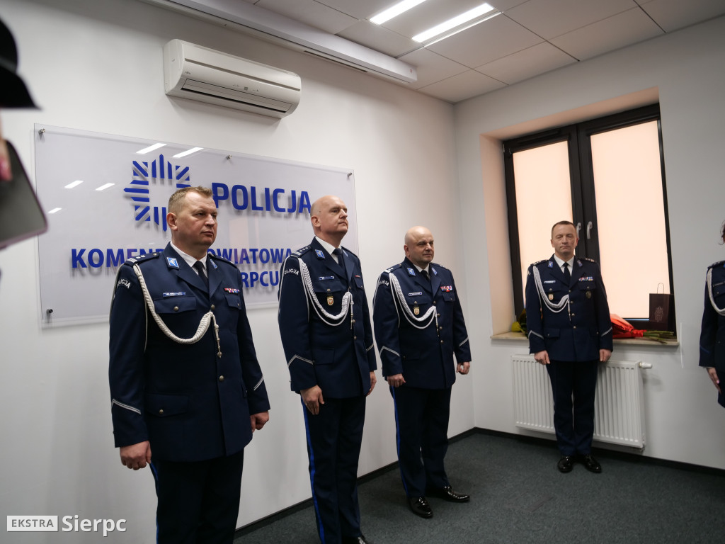 Nowy Komendant Powiatowy Policji w Sierpcu