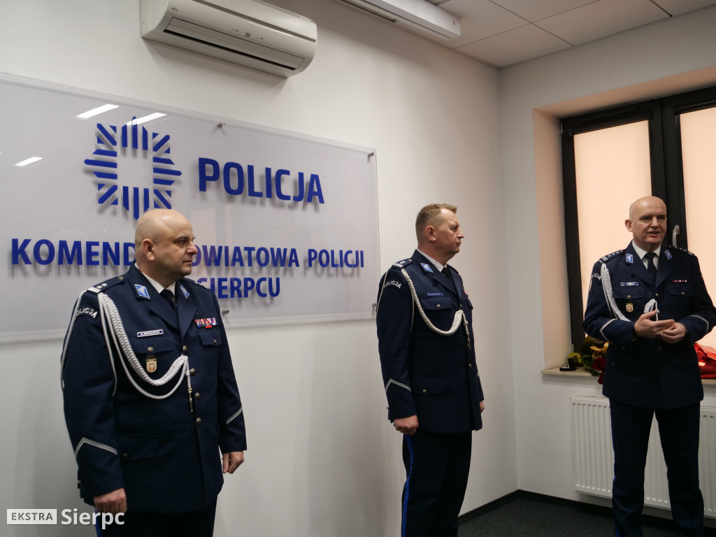 Nowy Komendant Powiatowy Policji w Sierpcu