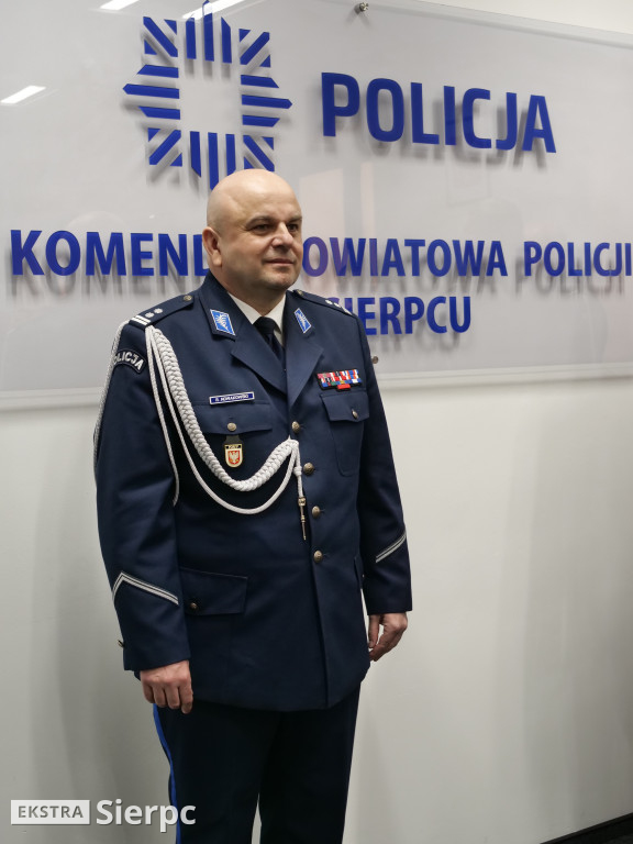 Nowy Komendant Powiatowy Policji w Sierpcu