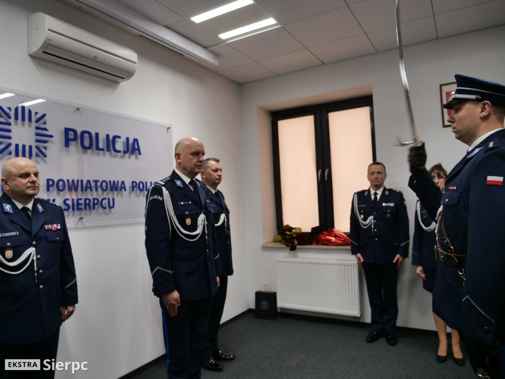 Nowy Komendant Powiatowy Policji w Sierpcu