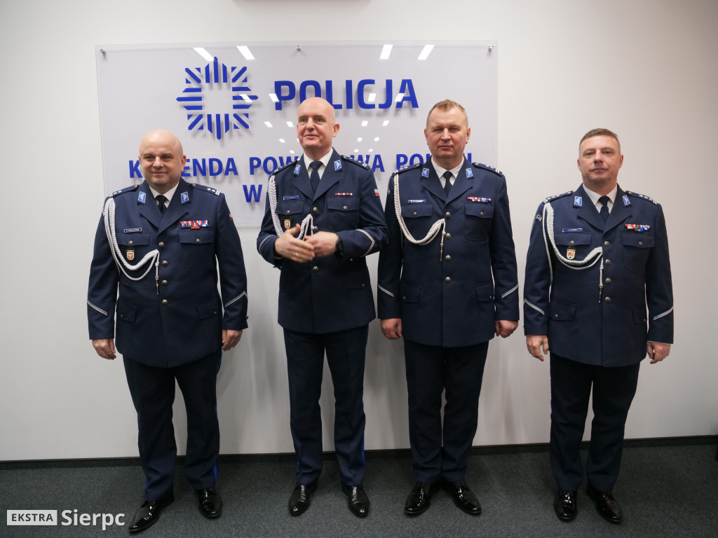 Nowy Komendant Powiatowy Policji w Sierpcu