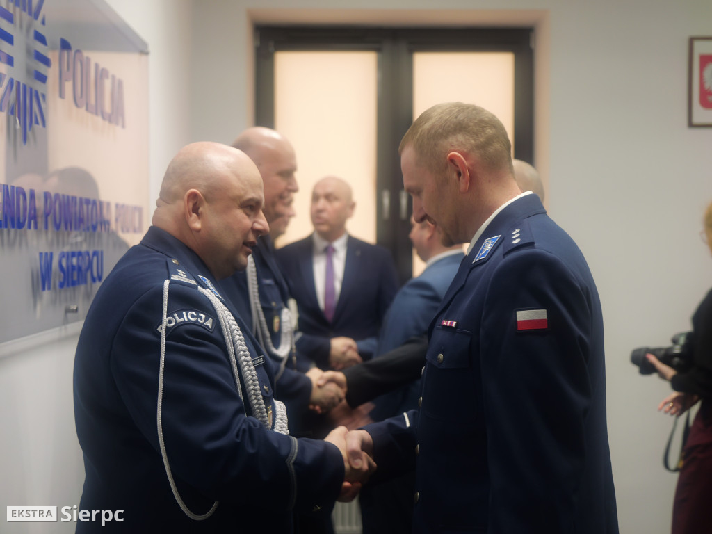 Nowy Komendant Powiatowy Policji w Sierpcu