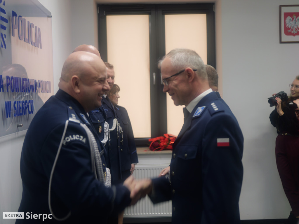 Nowy Komendant Powiatowy Policji w Sierpcu