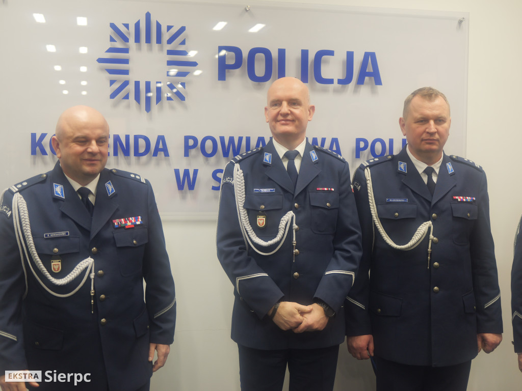 Nowy Komendant Powiatowy Policji w Sierpcu