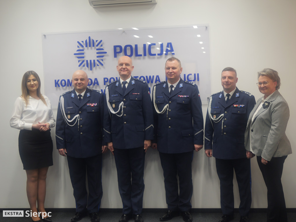 Nowy Komendant Powiatowy Policji w Sierpcu