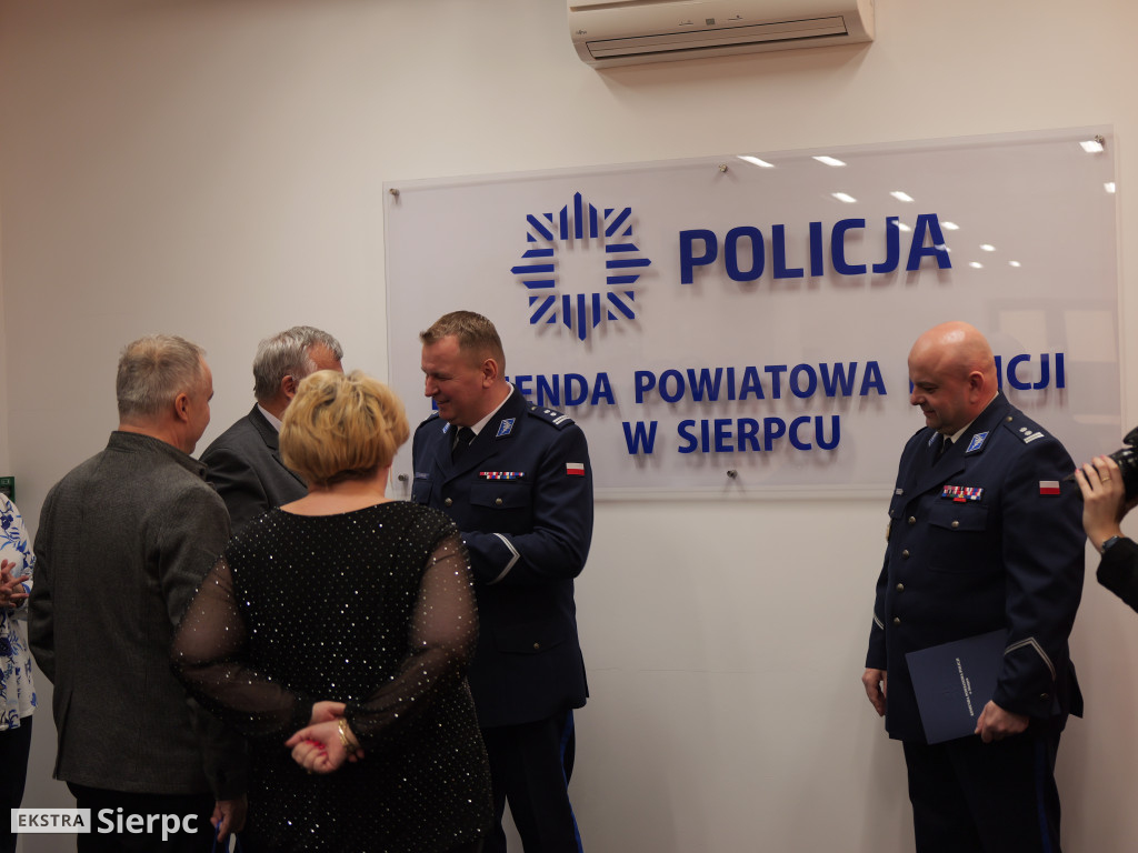 Pożegnanie Marcina Ostrowskiego w sierpeckiej KPP