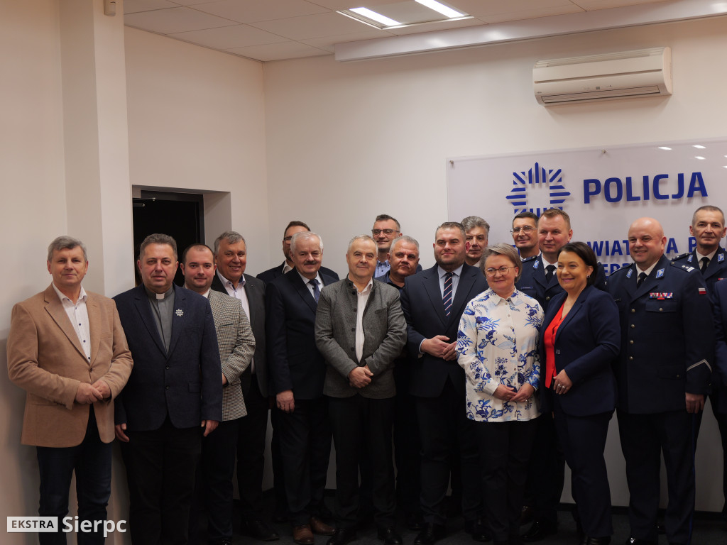 Pożegnanie Marcina Ostrowskiego w sierpeckiej KPP