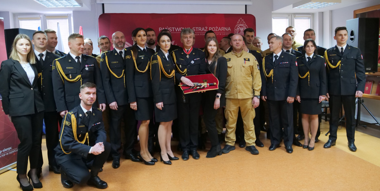 Zmiany w sierpeckiej komendzie straży