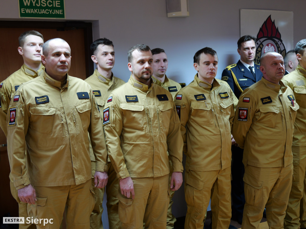 Zmiany w sierpeckiej komendzie straży