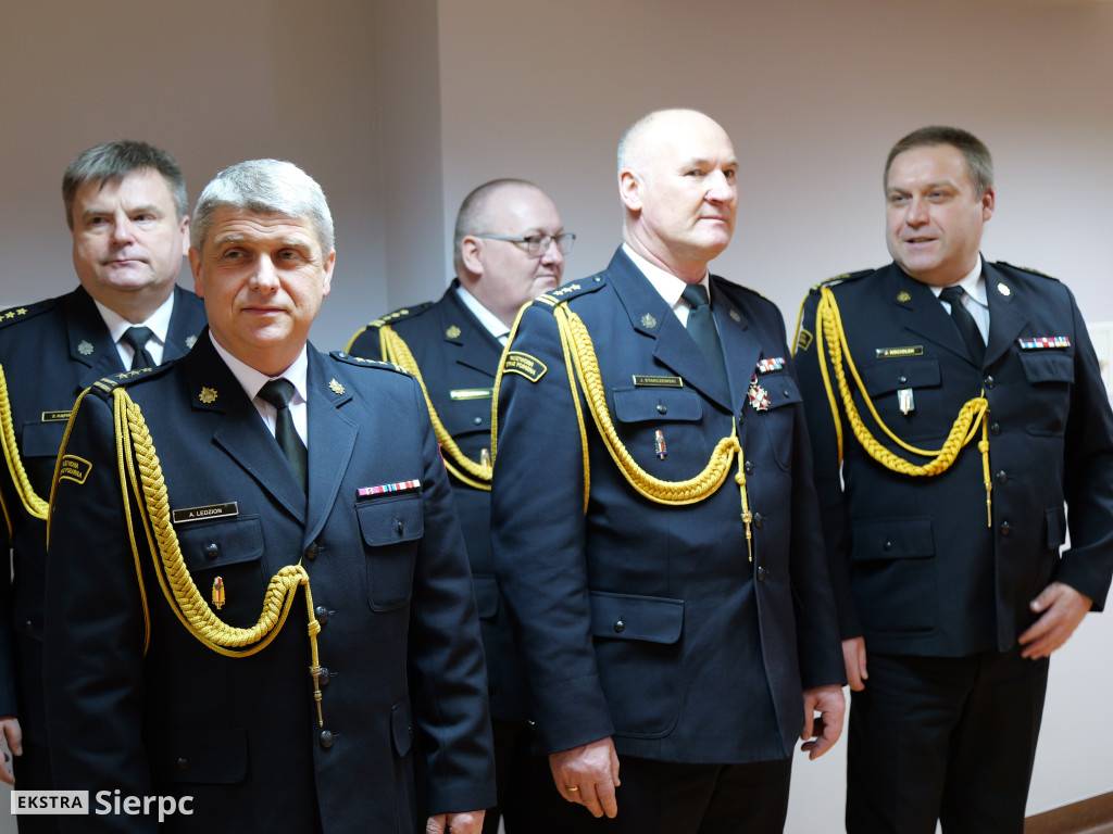 Zmiany w sierpeckiej komendzie straży