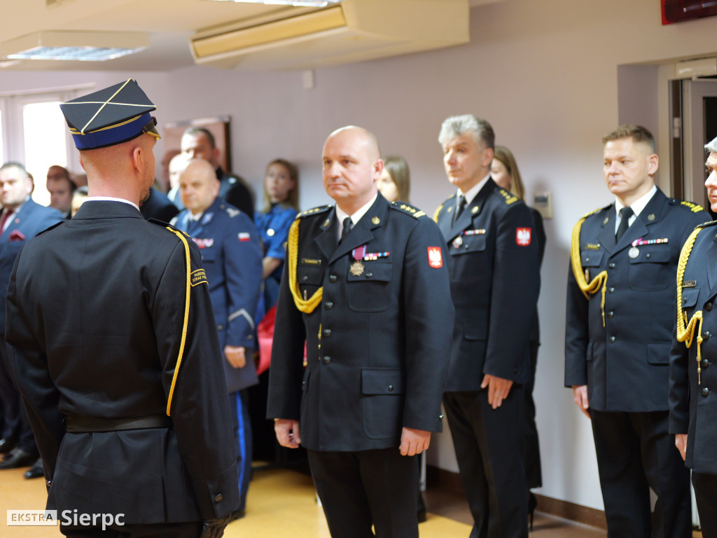 Zmiany w sierpeckiej komendzie straży