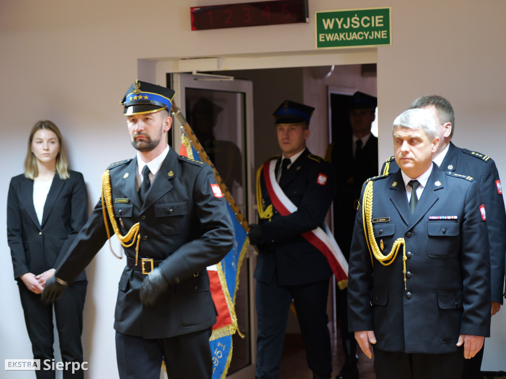 Zmiany w sierpeckiej komendzie straży