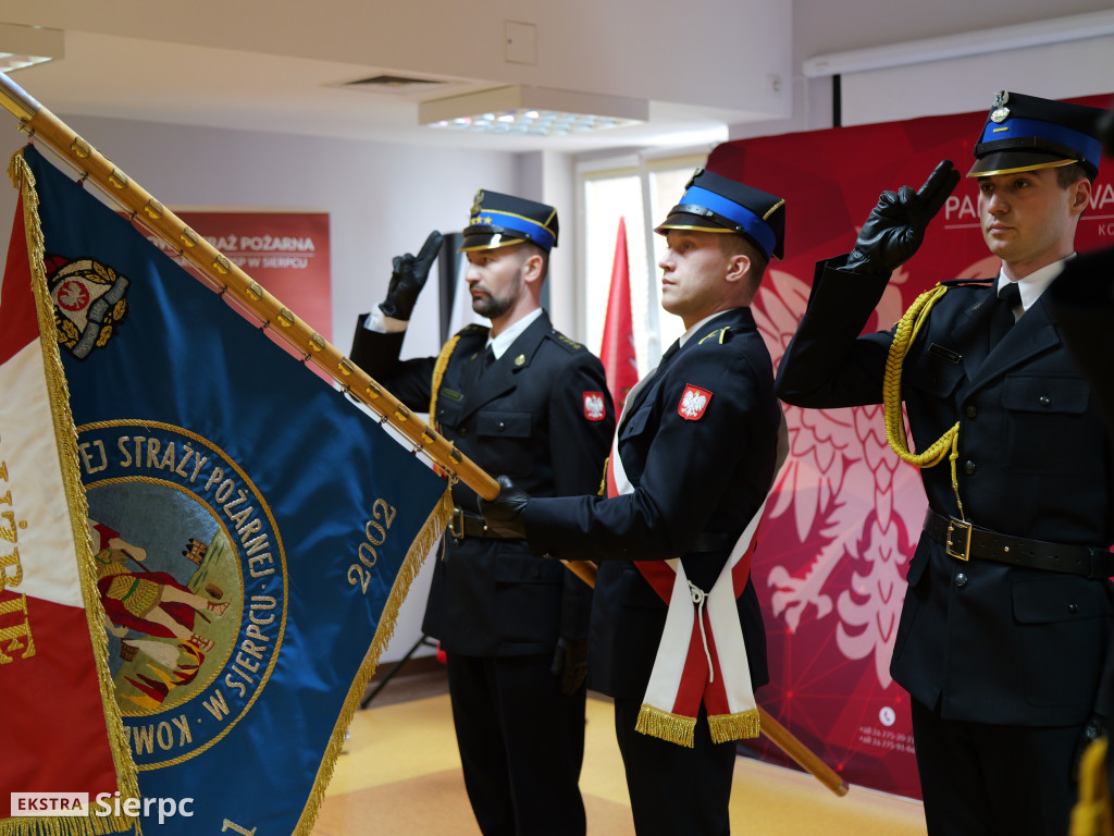 Zmiany w sierpeckiej komendzie straży
