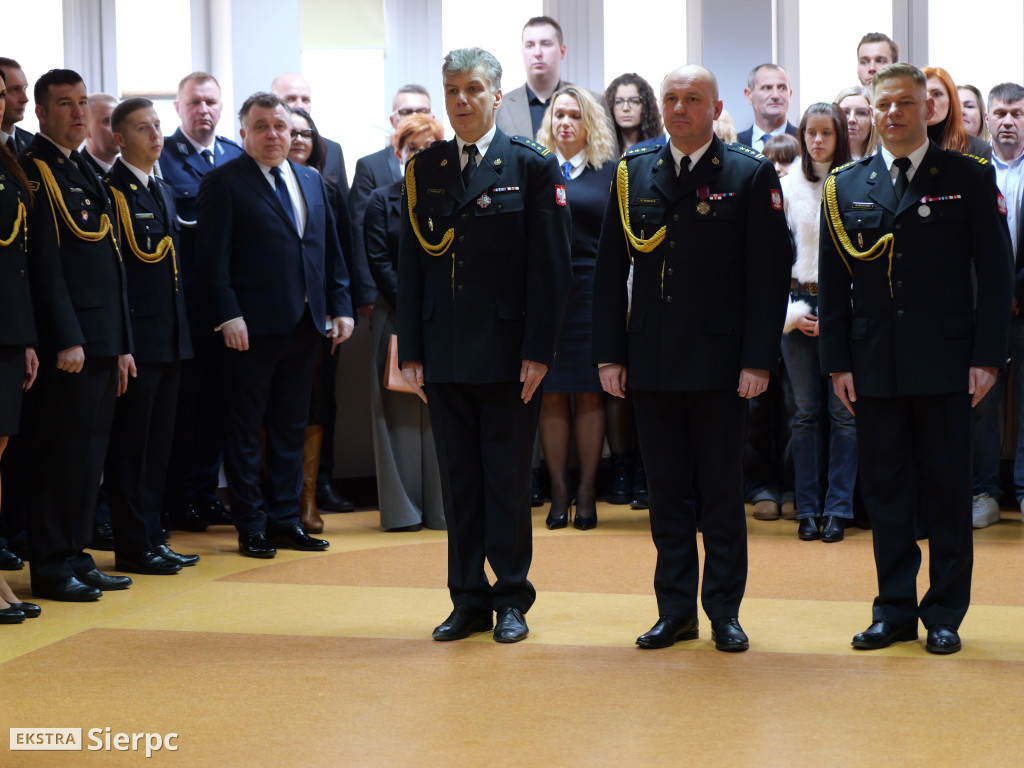 Zmiany w sierpeckiej komendzie straży