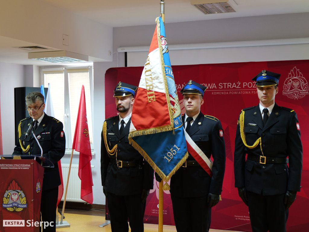 Zmiany w sierpeckiej komendzie straży
