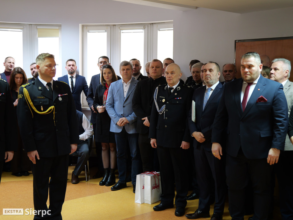 Zmiany w sierpeckiej komendzie straży