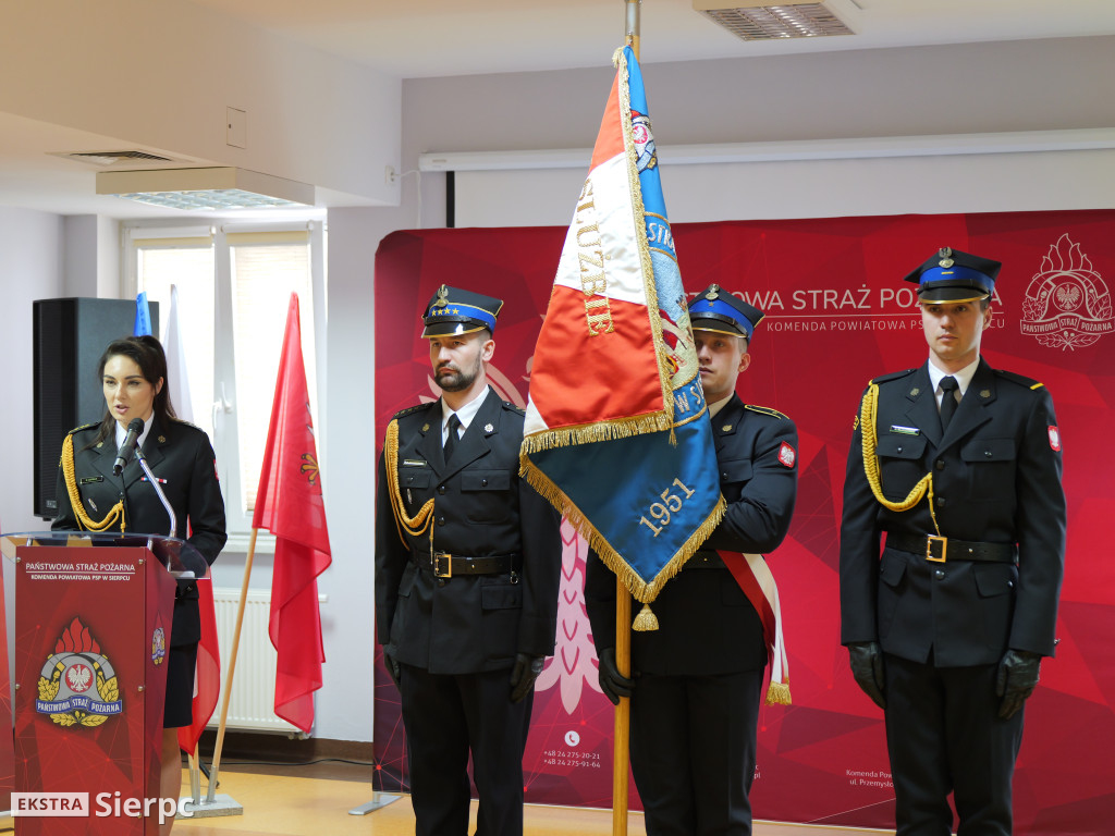 Zmiany w sierpeckiej komendzie straży