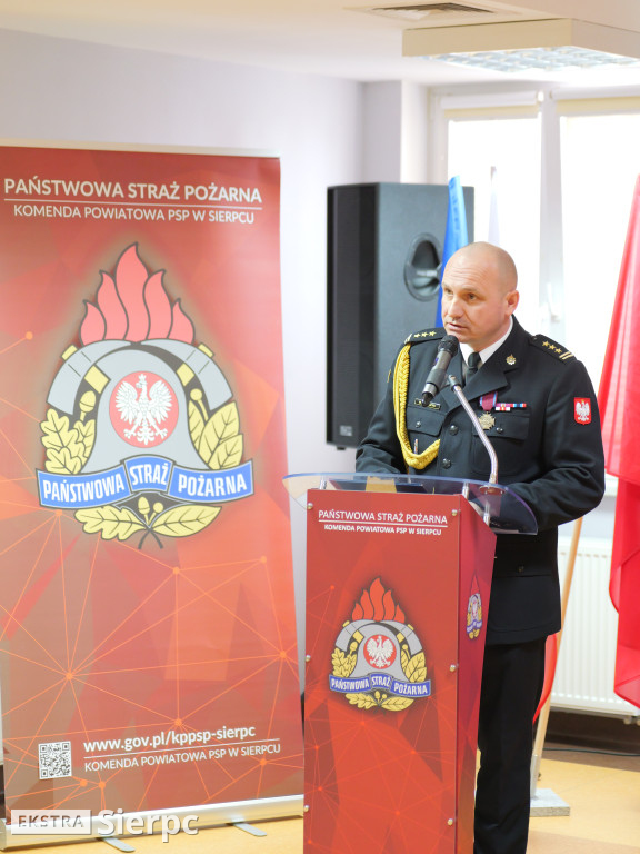 Zmiany w sierpeckiej komendzie straży